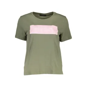 Guess Jeans Green Cotton Women T-Shirt