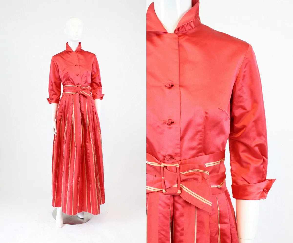 1960s Dynasty silk dressing gown xs | new fall