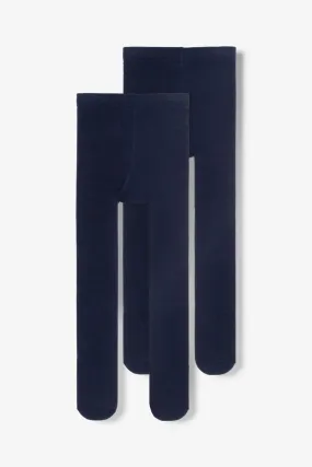 2 pack of tights - Dark blue