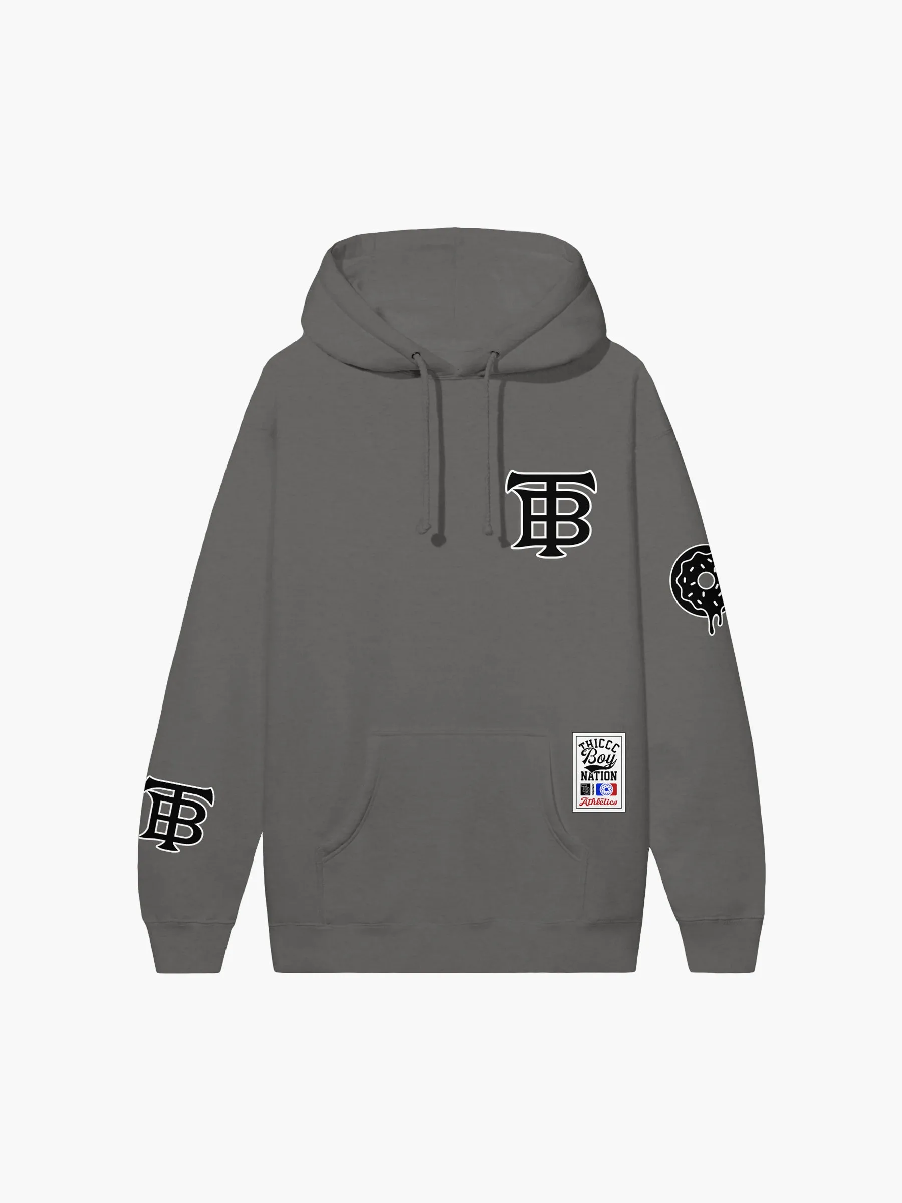 4 Boroughs Charcoal Hoodie