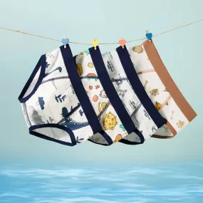 A Class Male Panties Boys Underwear Boys' Cotton Underwear with Triangle Design, Suitable for Summer