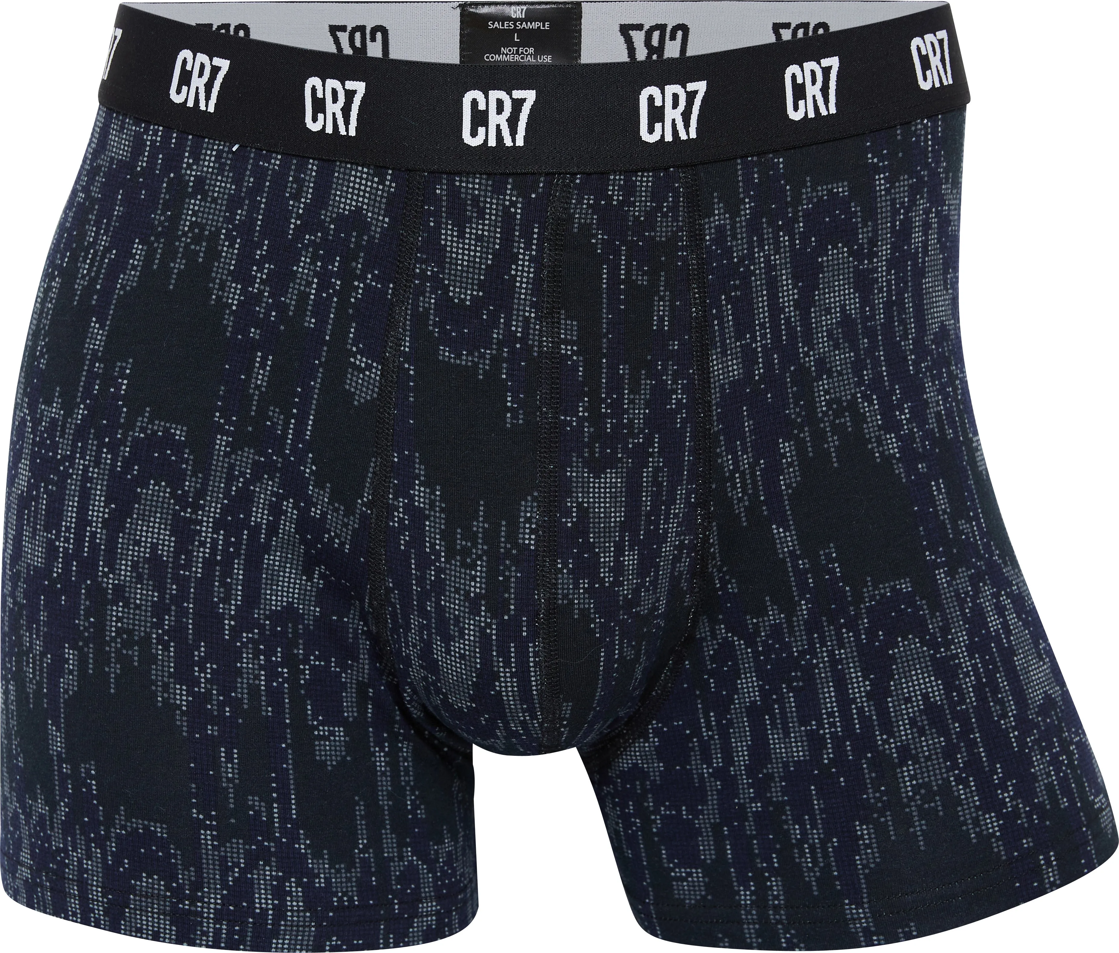 A CR7 Men's 3-Pack Trunks Cotton Blend Trunks