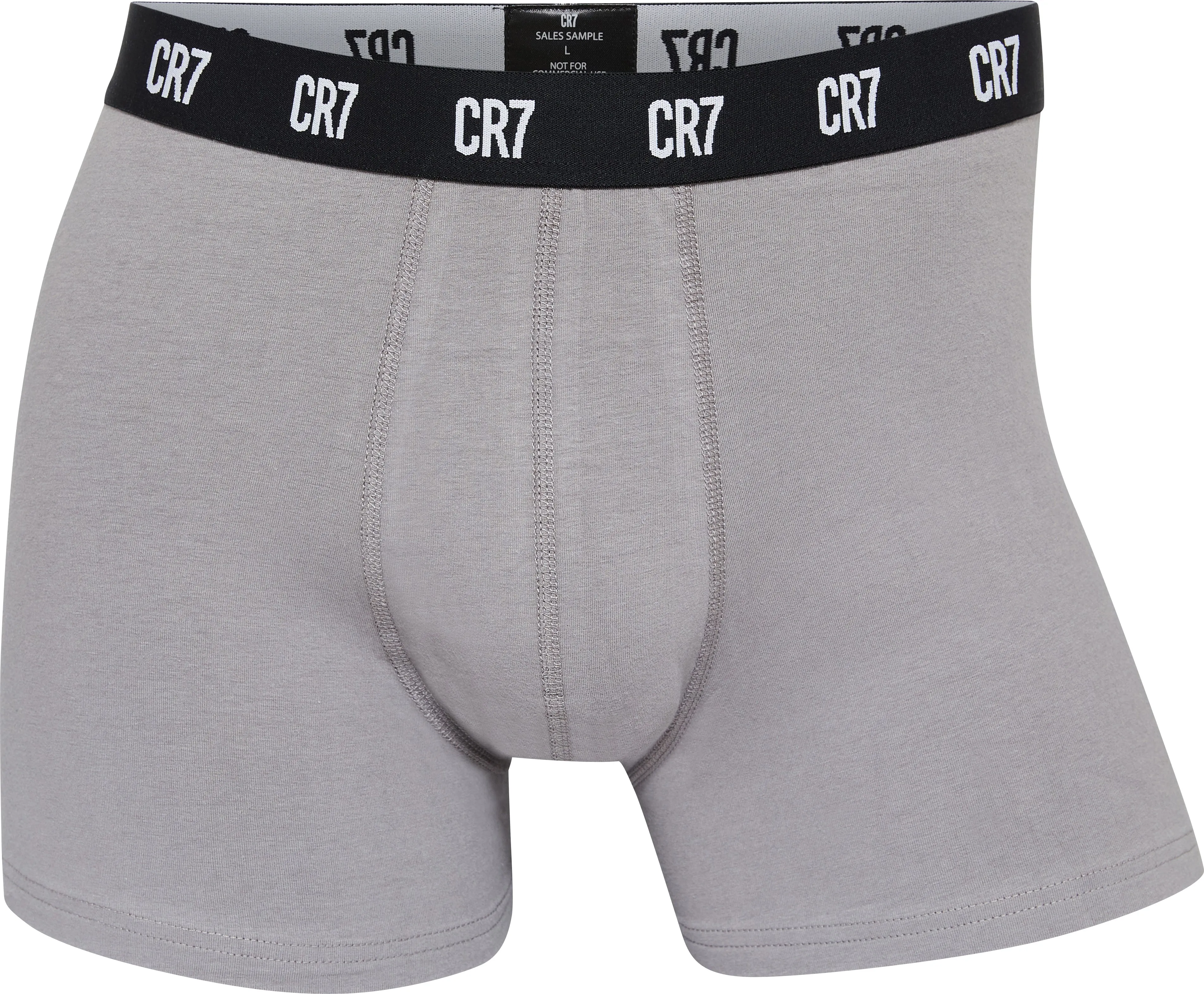 A CR7 Men's 3-Pack Trunks Cotton Blend Trunks