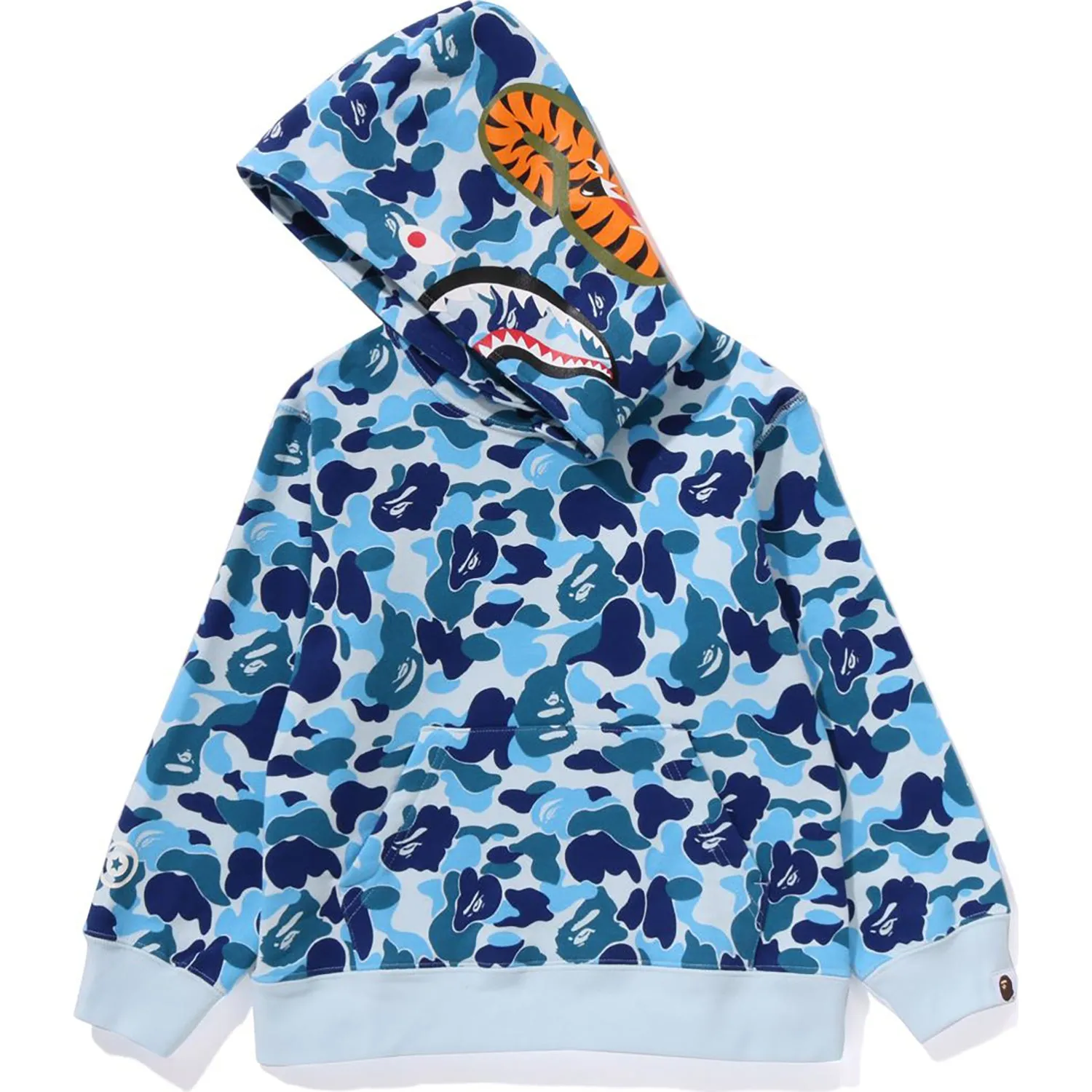 ABC CAMO SHARK PULLOVER HOODIE KIDS