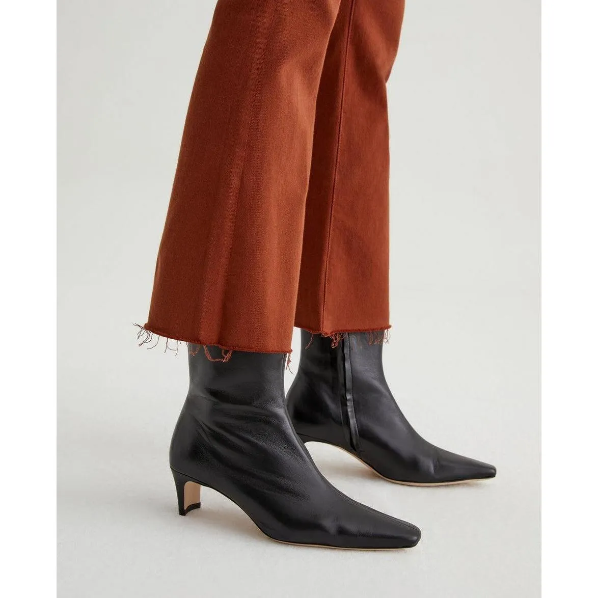 Adriano Goldschmied Farrah Boot Crop in Spiced Maple