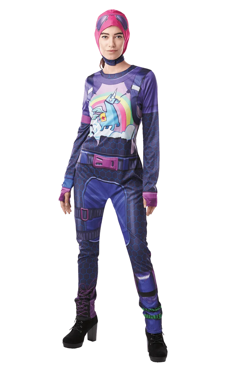 Adult Brite Bomber Fortnite Costume - Deluxe