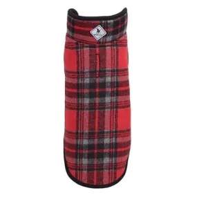 Alpine Jacket in Red-Black Plaid