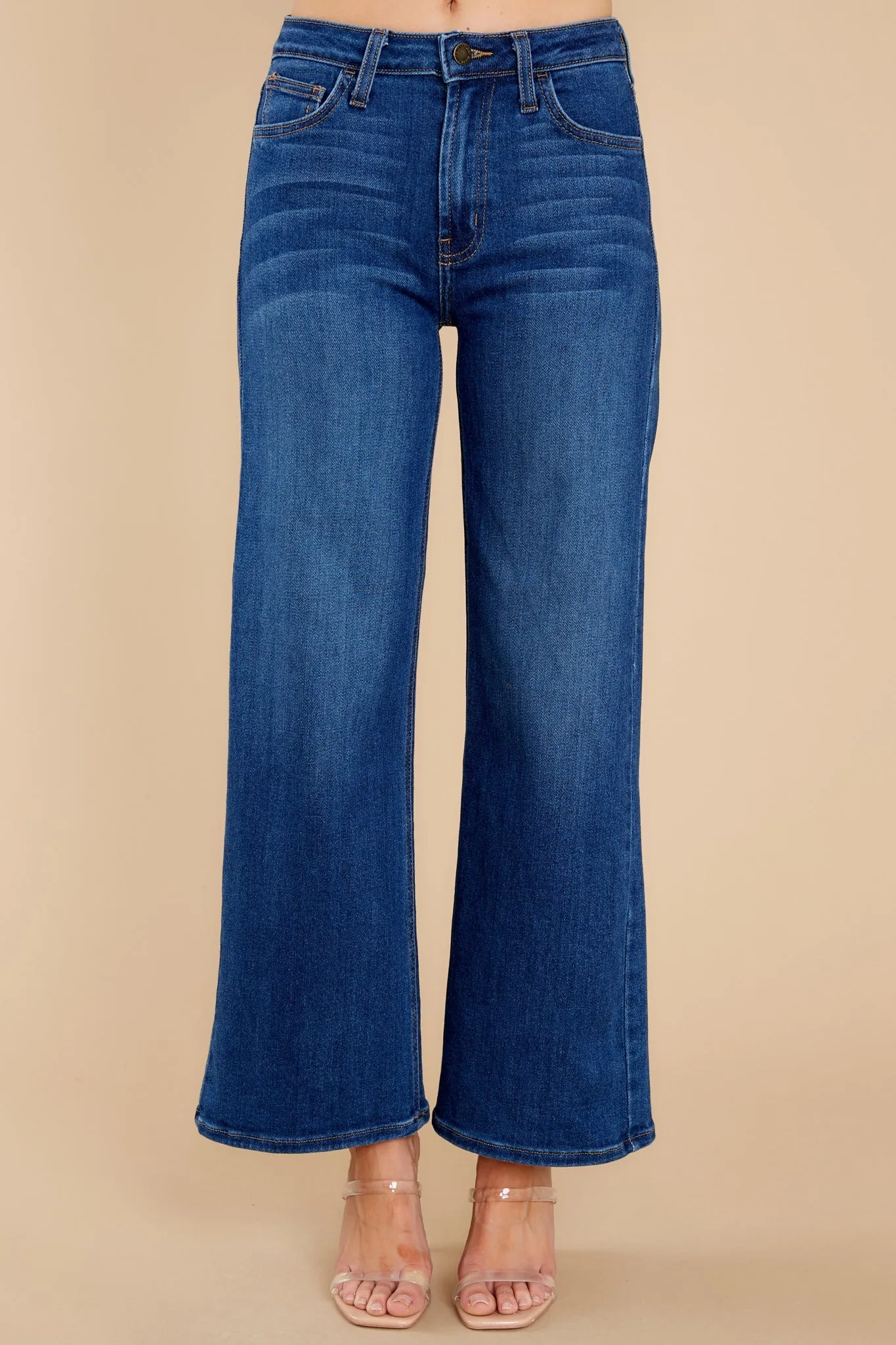 Always First Dark Wash Wide Leg Jeans