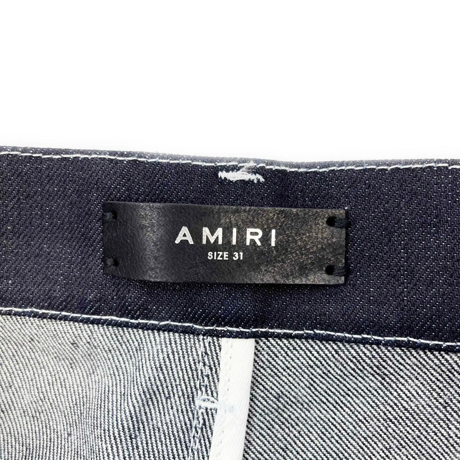 Amiri - New - Indigo Flare Leg Jeans - Dark Blue - US 31 - Pants