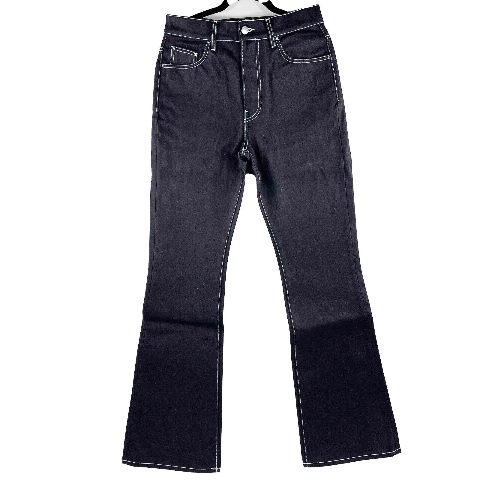 Amiri - New - Indigo Flare Leg Jeans - Dark Blue - US 31 - Pants