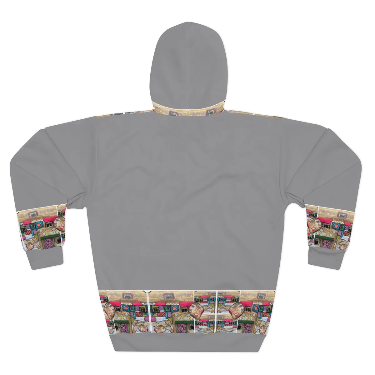 AOP Unisex Pullover Hoodie PEBBLE ART HOME