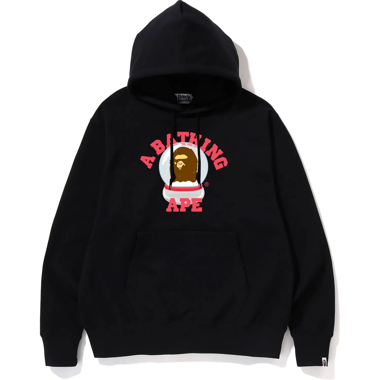 APE HEAD SNOW GLOBE COLLEGE PULLOVER HOODIE MENS