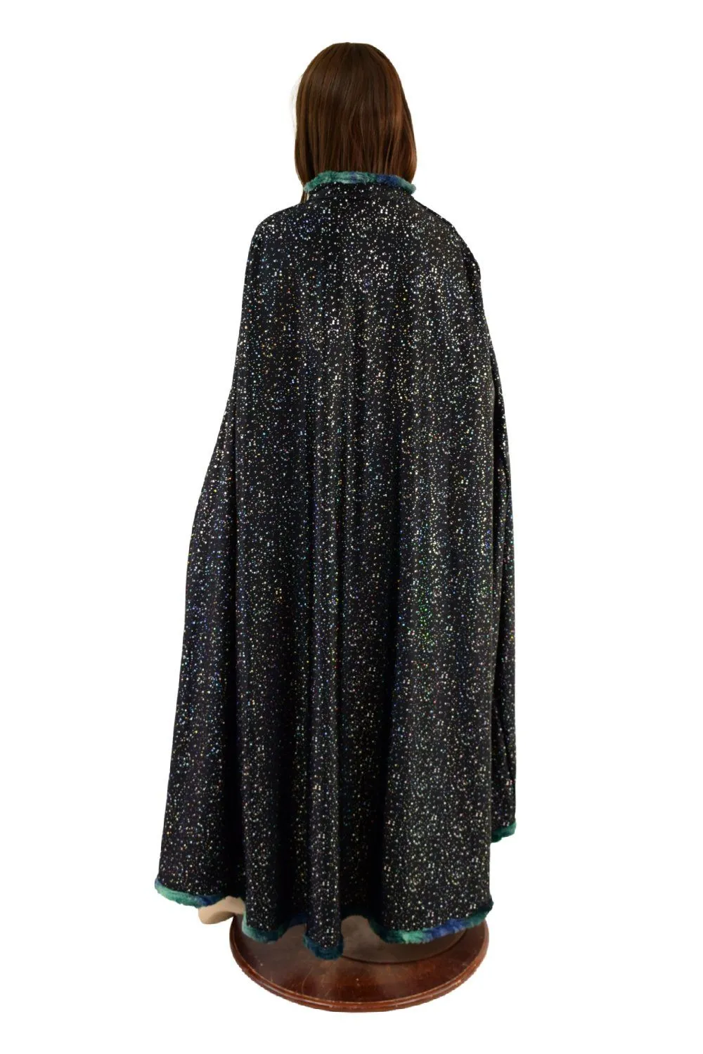 Atlantis Minky Faux Fur Full Length Cape