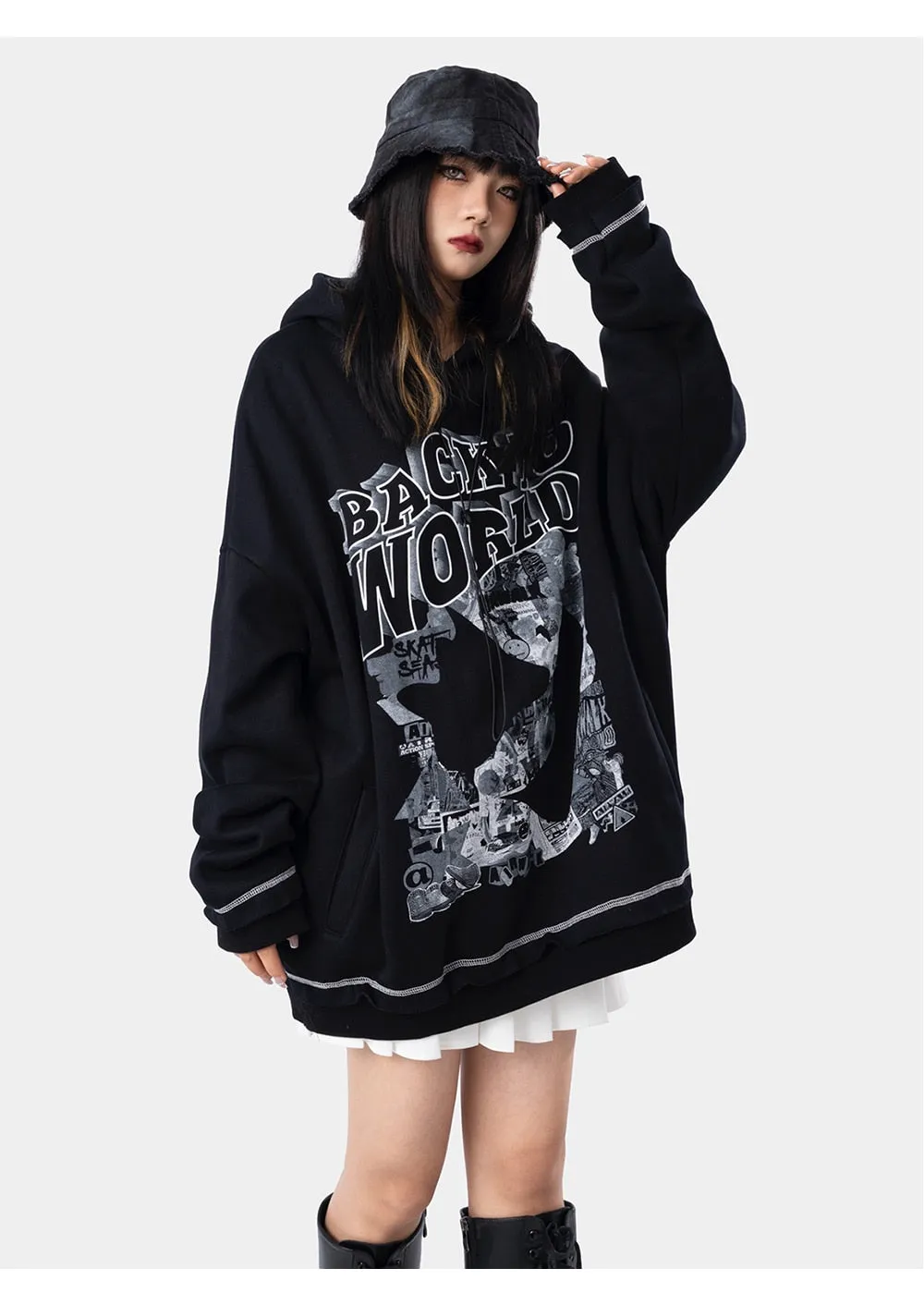 Back To World Hoodie