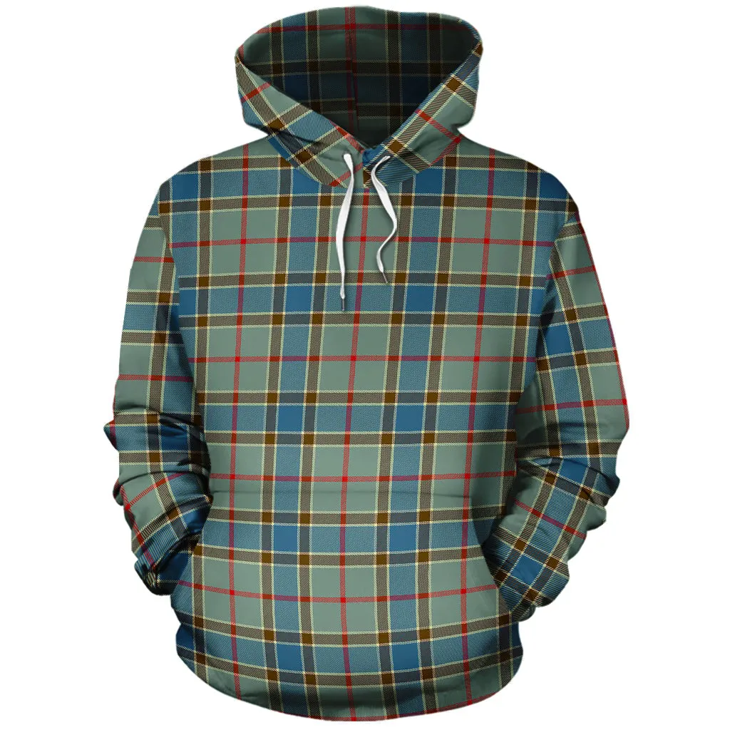 Balfour Blue Tartan Hoodie