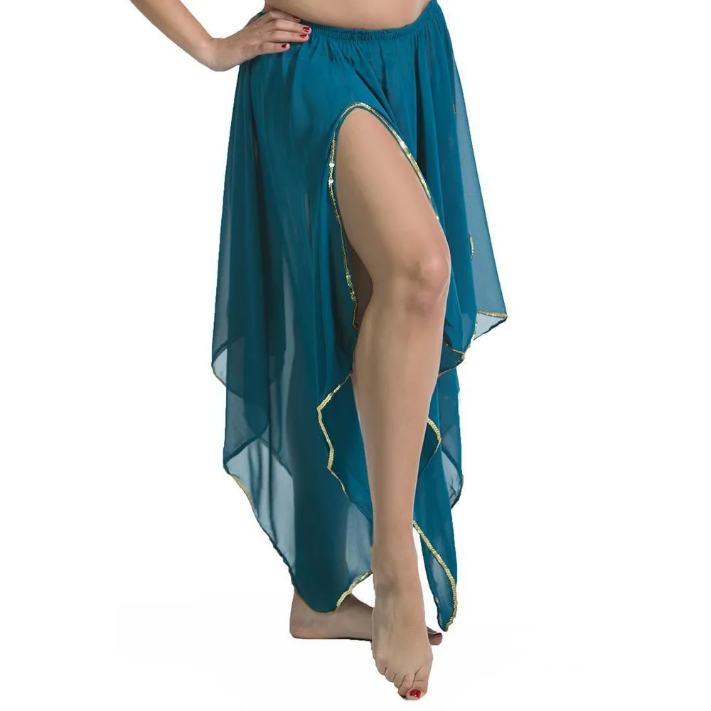 Belly Dance 4 Panel Chiffon Skirt