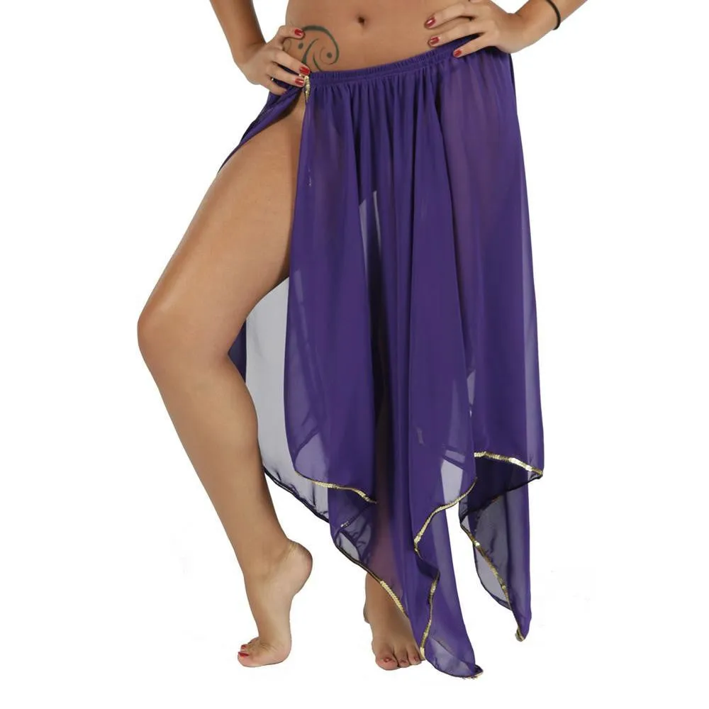 Belly Dance 4 Panel Chiffon Skirt