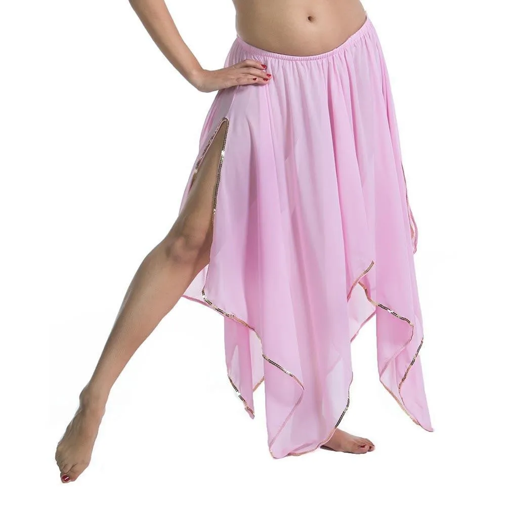 Belly Dance 4 Panel Chiffon Skirt