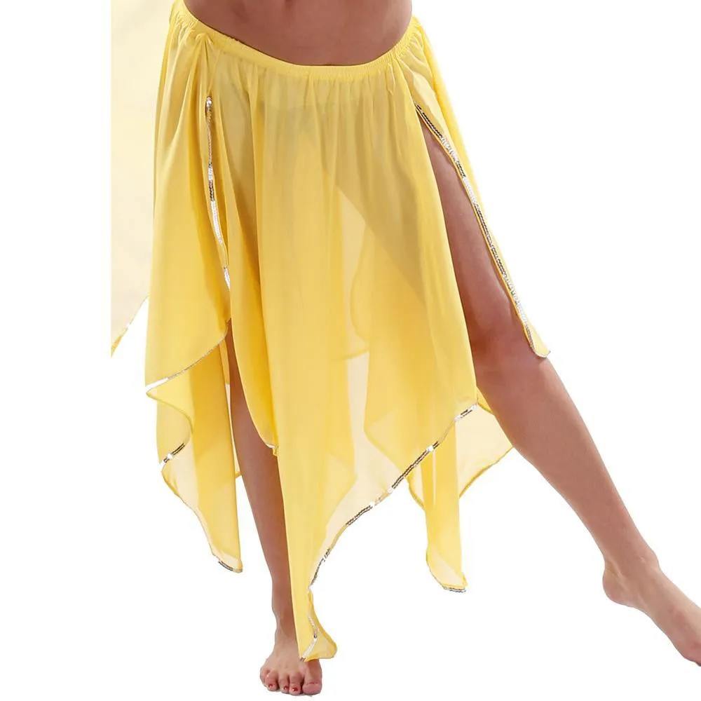 Belly Dance 4 Panel Chiffon Skirt