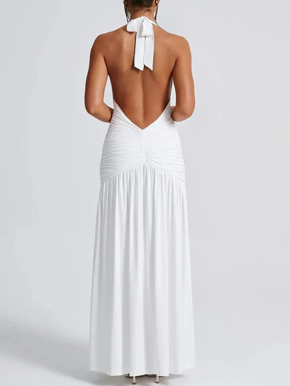 Bianca Backless Maxi Dress