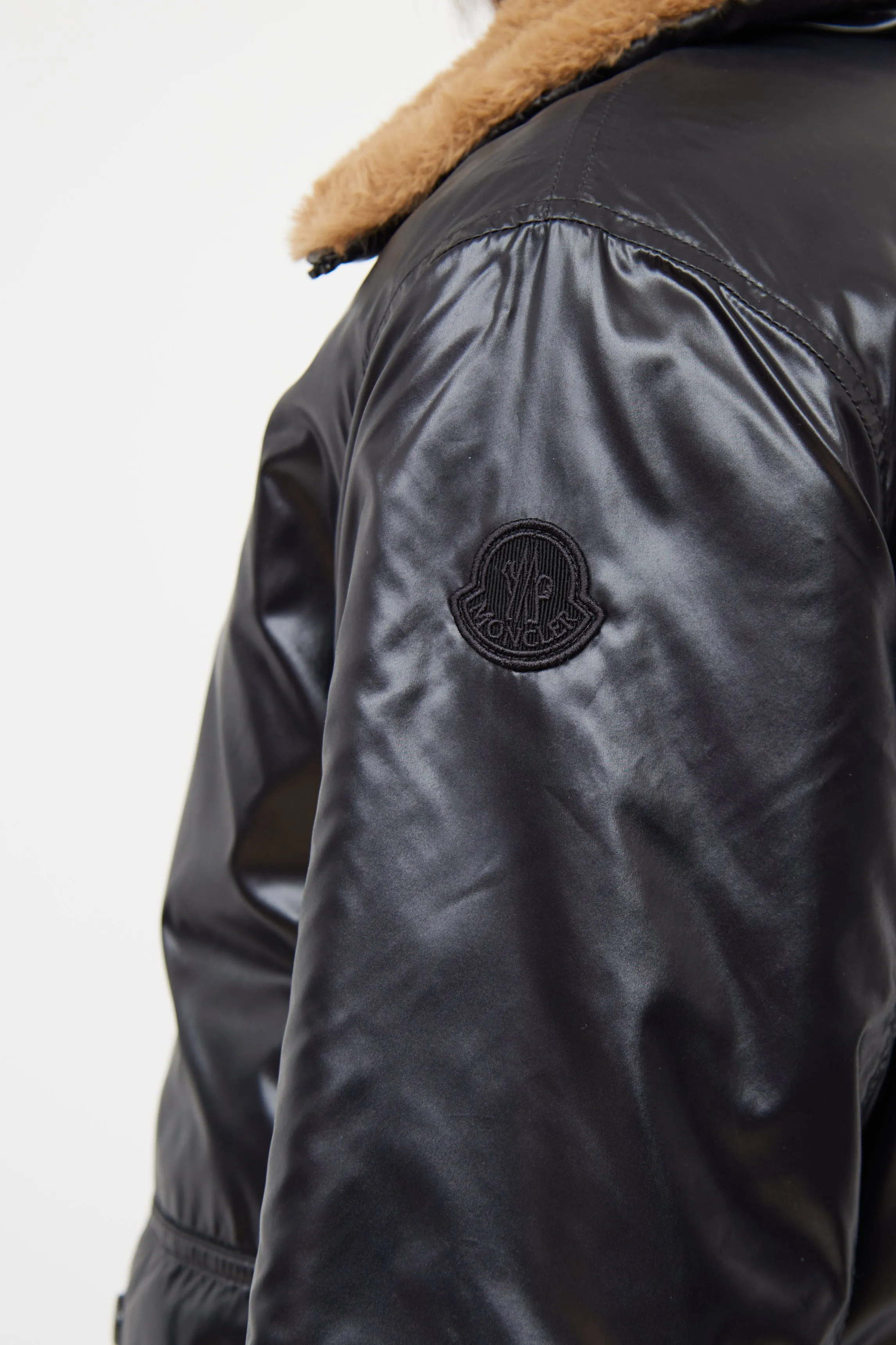 Black Adoxe Reversible Nylon Jacket