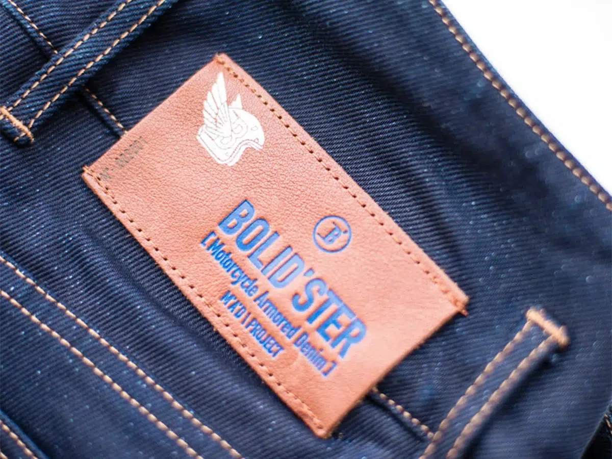 BOLID'STER "RIDE'STER V" Indigo Men's Motorcycle ARMALITH® Jeans