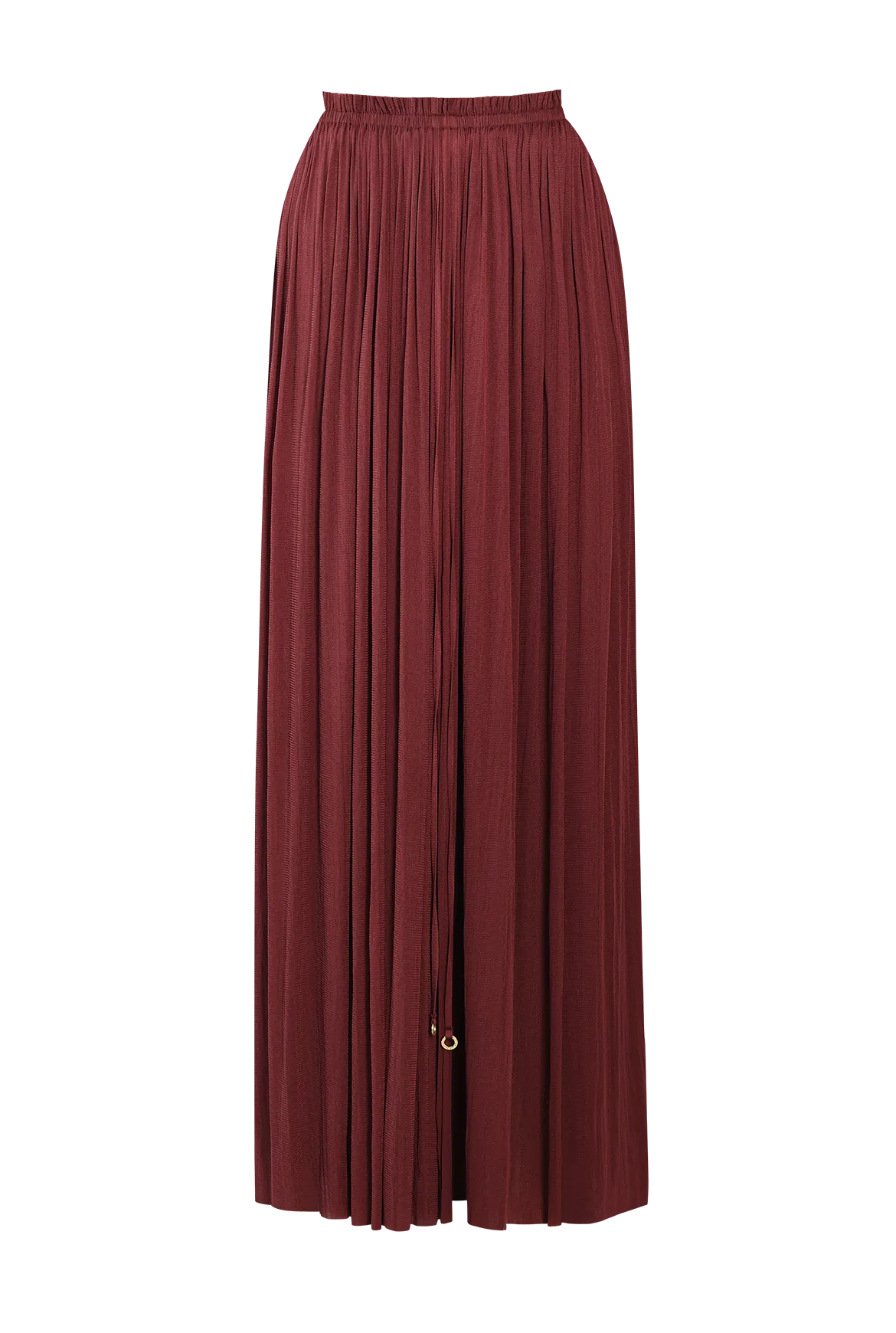 Bordeaux Silk Tulle Skirt