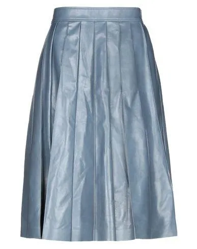 Bottega Veneta Women 3/4 length skirt Pastel blue 10 UK