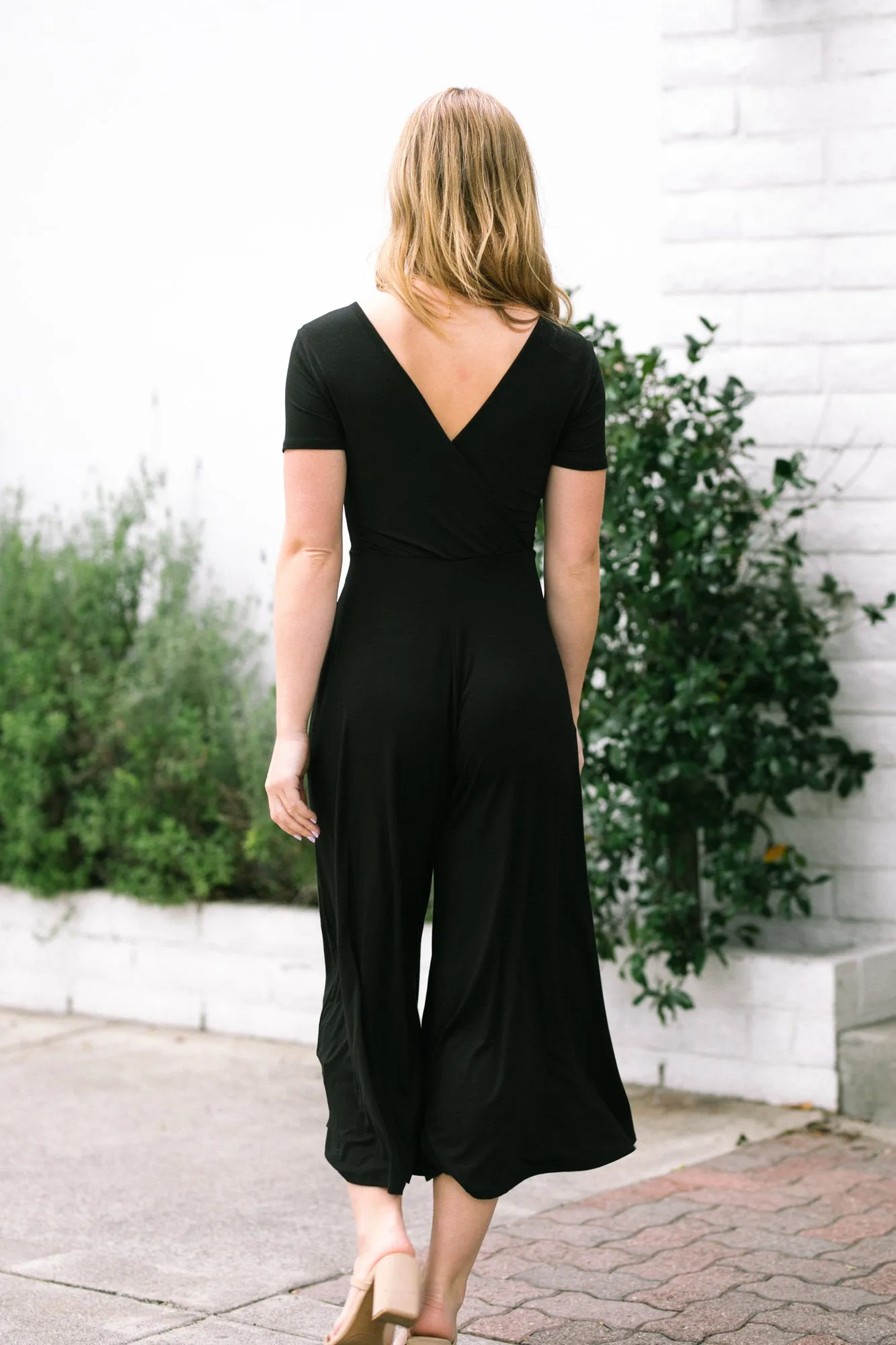 Brenda Short Sleeve Jumpsuit