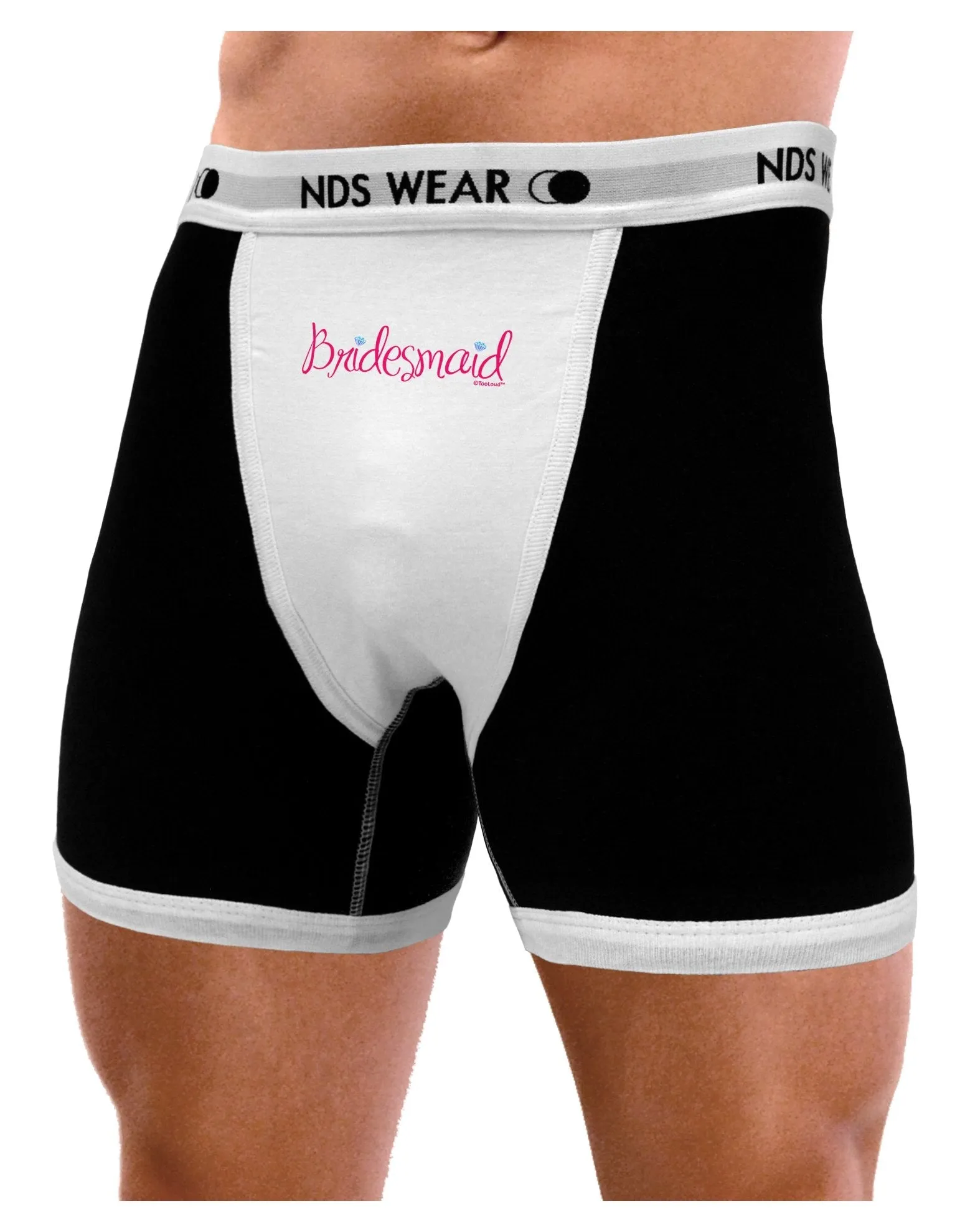 Bridesmaid Design - Diamonds - Color Mens Boxer Brief Underwear