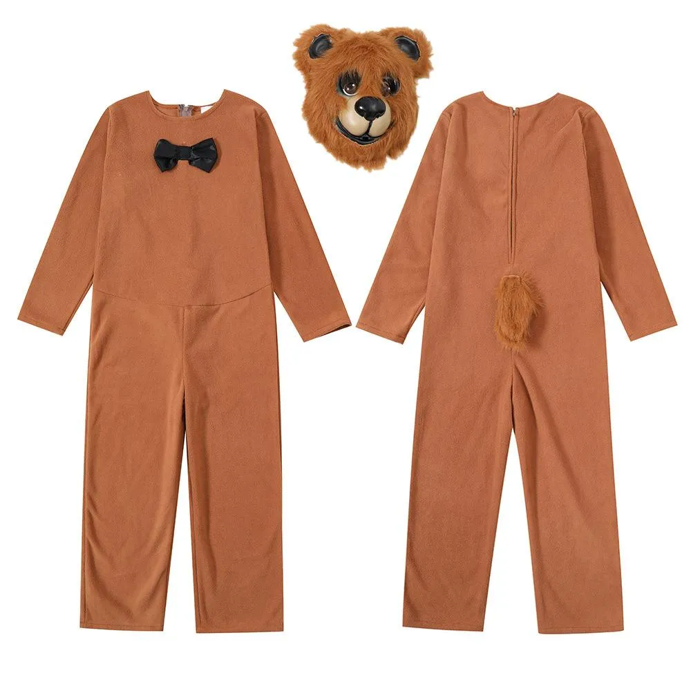 Brown Bear animal furry costume Children's Day Matching Pets Party Halloween