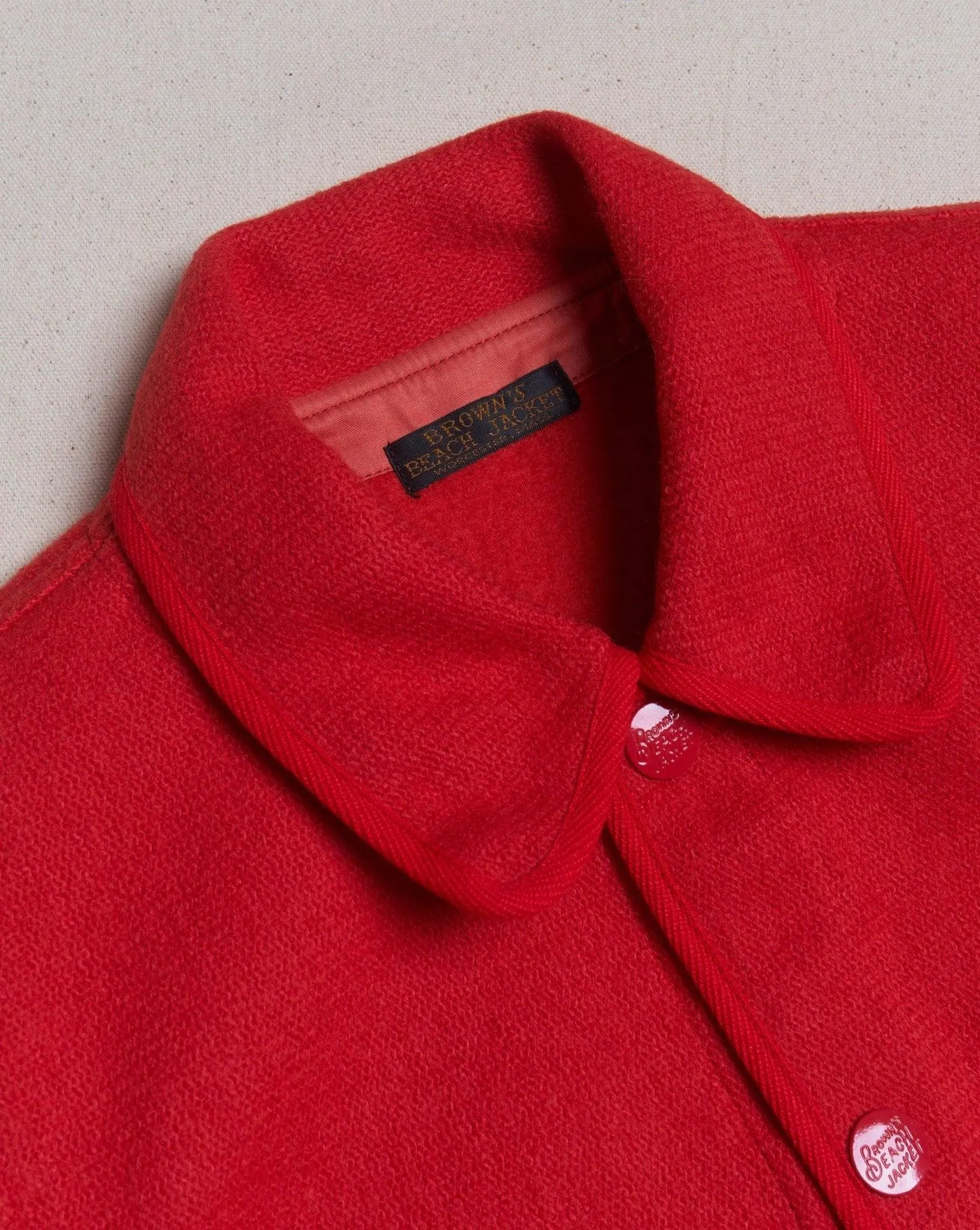 Brown's Beach Jacket - Red