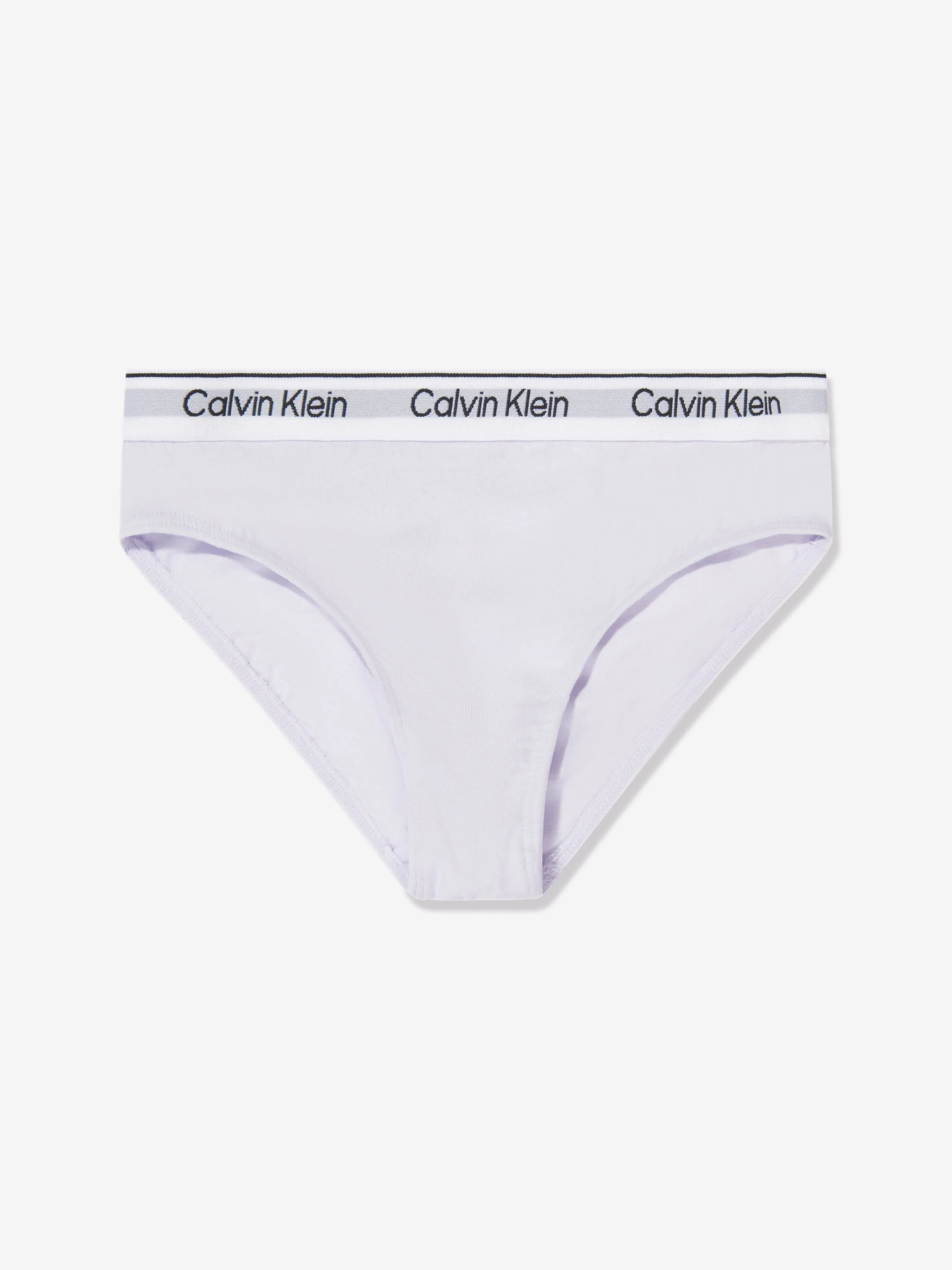 Calvin Klein Girls Bikini Knickers Set (2 Pack) in White