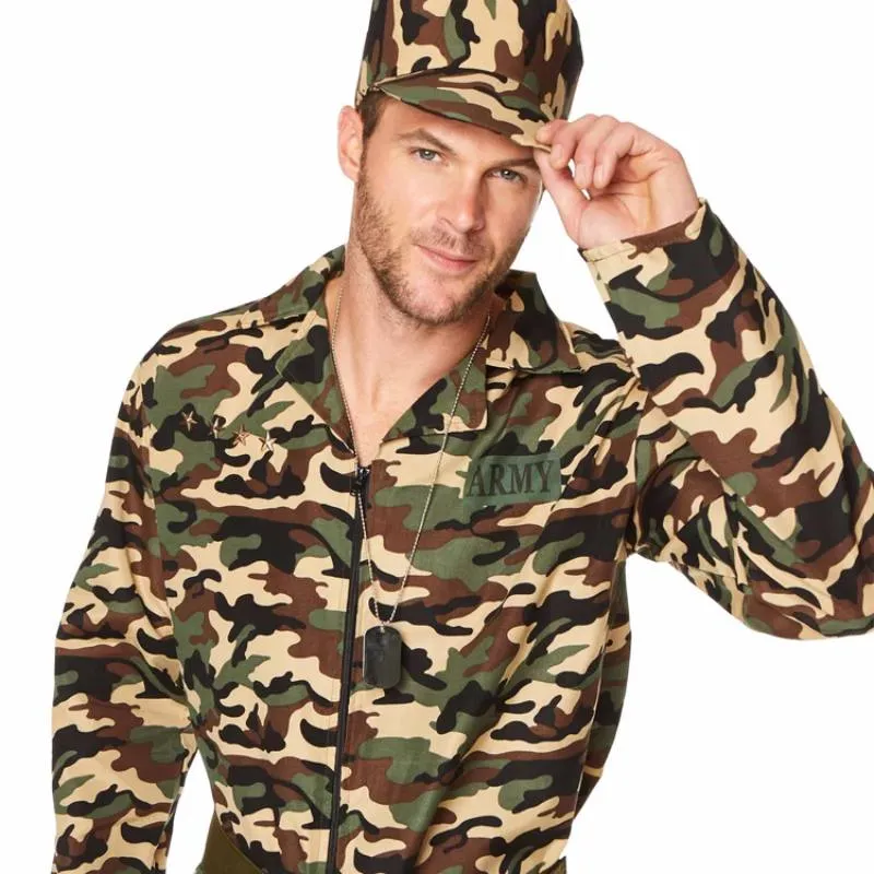 Camo Suit Men's Costume