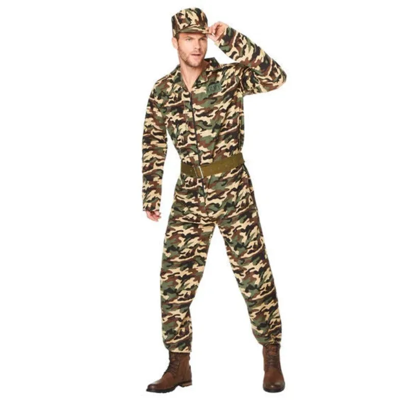 Camo Suit Men's Costume