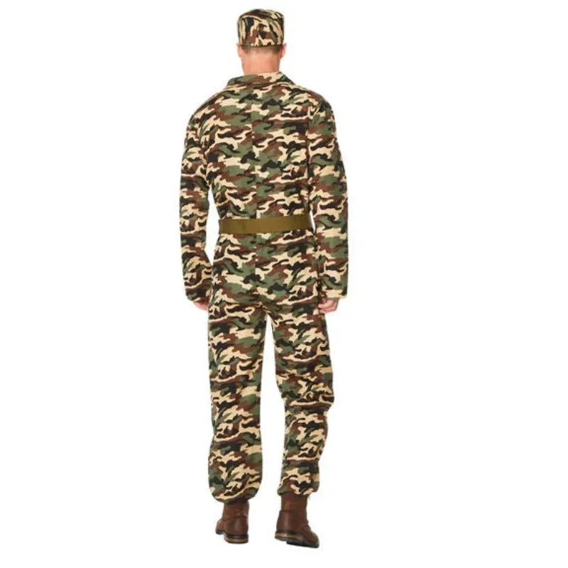 Camo Suit Men's Costume