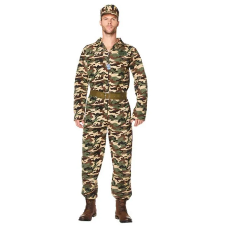 Camo Suit Men's Costume