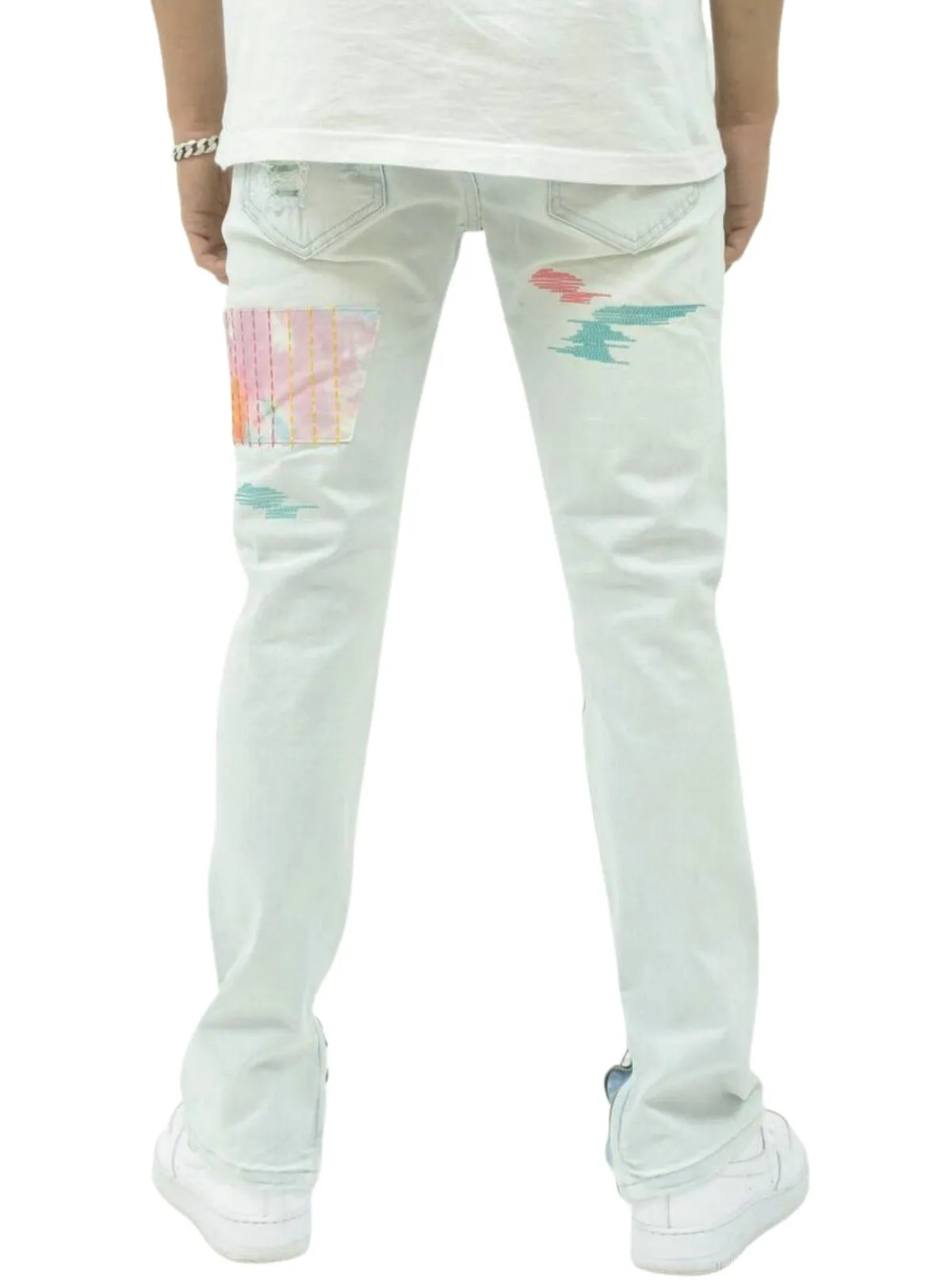 Capital Denim Jeans - Drip Trip - Ice Blue Wash - CPTL40