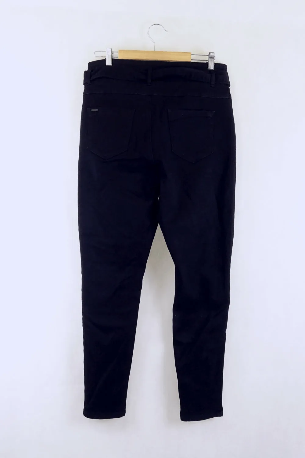 City Chic Black Denim Jeans S