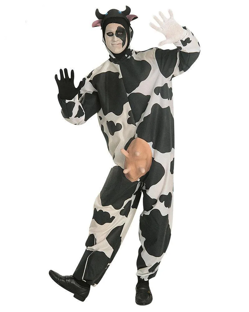 Comical Cow Costume for Adults