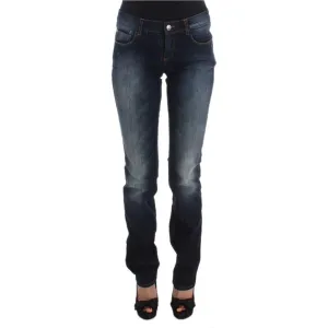 Costume National Sleek Slim Fit Blue Designer Jeans