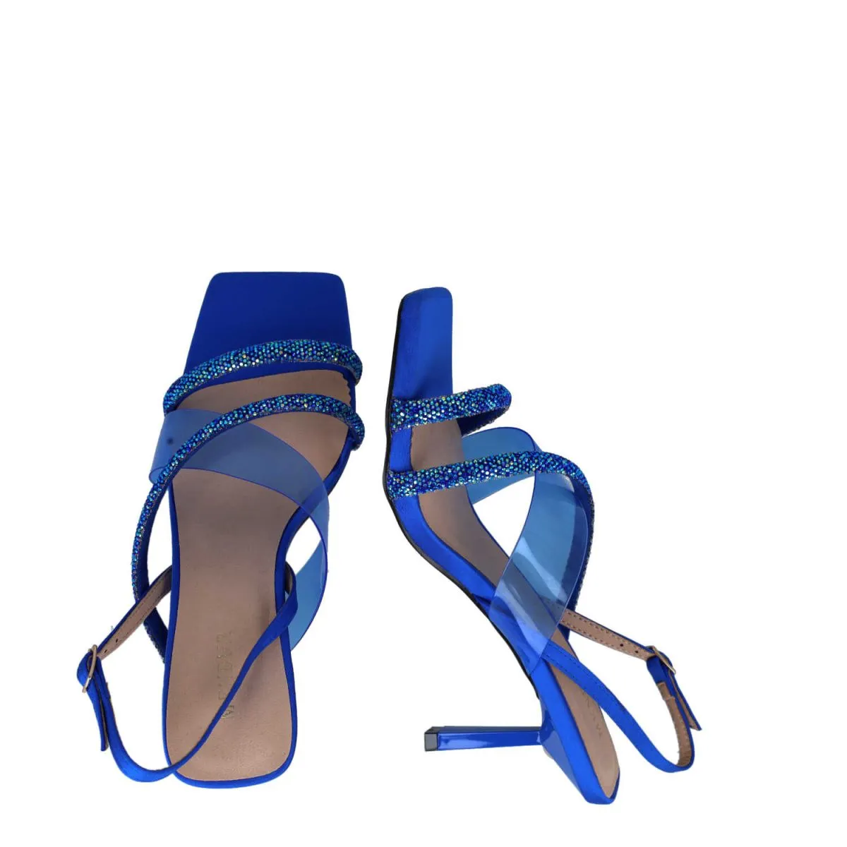 CRATER - Glamorous Gala Royal Blue Sandals