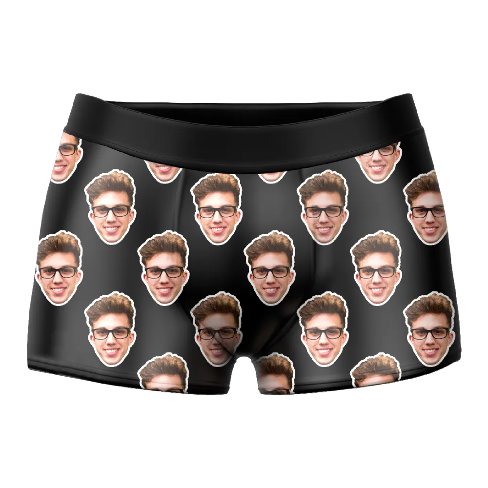 Custom Face Boxer Custom Boxer Breifs Men's Custom Colorful Face Boxer Shorts 3D Online Preview