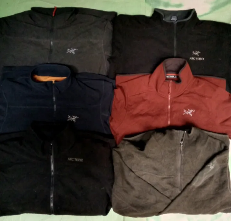 Custom handpick Arcitryx Fleece jacket 13pcs