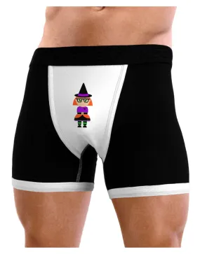 Cute Witch Halloween Mens Boxer Brief Underwear