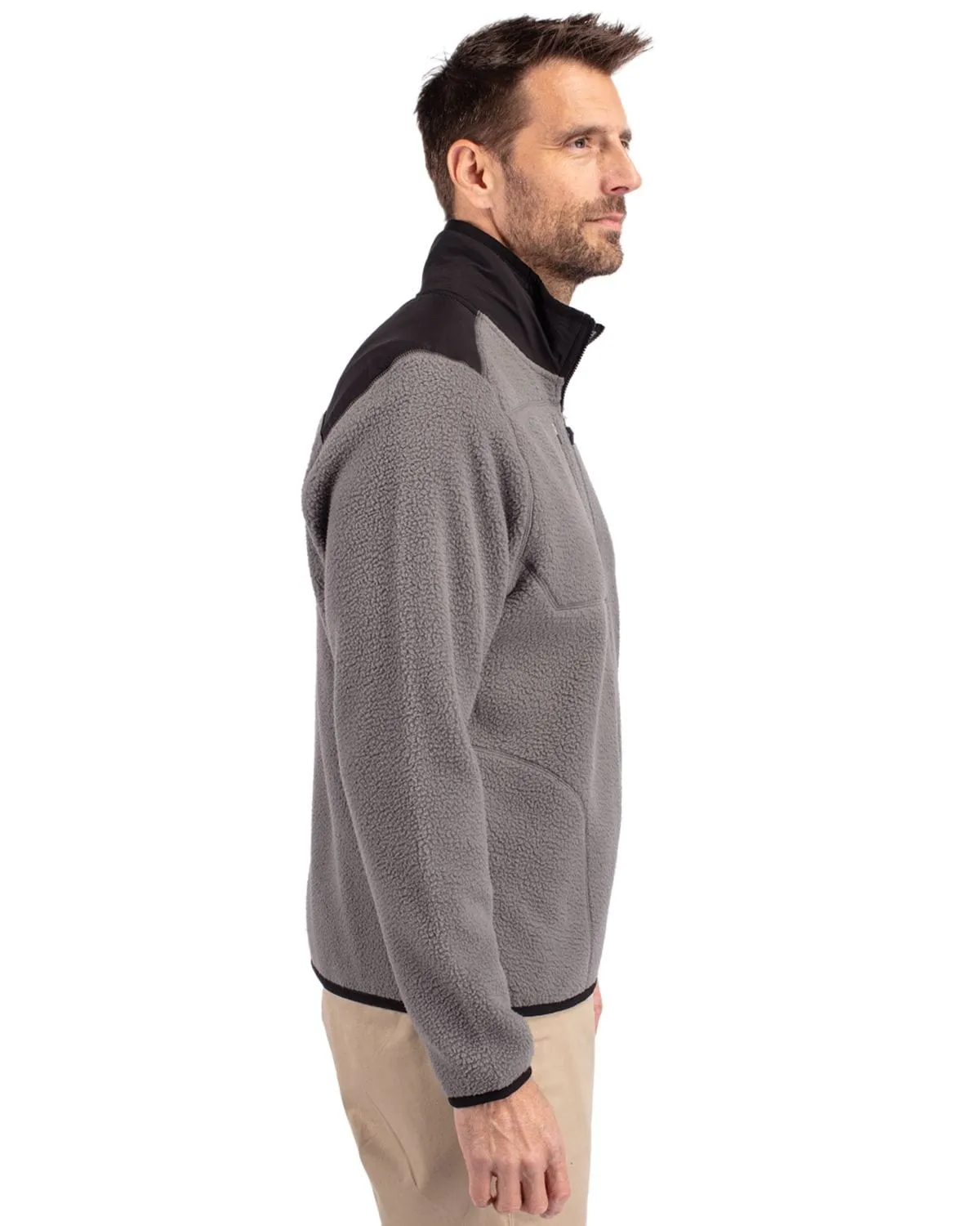 Cutter & Buck - Men's Cascade Sherpa Fleece Jacket