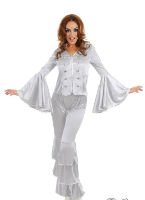 Dancing Queen Costume Silver Ladies