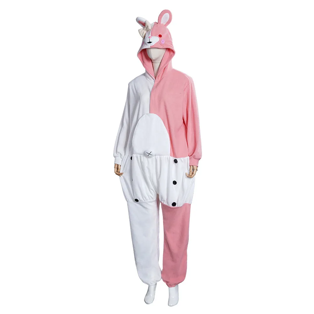 Danganronpa Dangan Ronpa Monokuma and Monomi Sleepwear Halloween Carnival Cosplay Costume