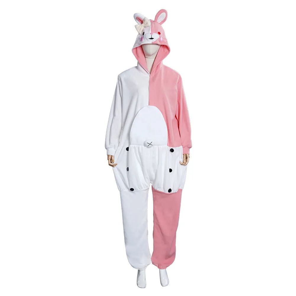 Danganronpa Dangan Ronpa Monokuma and Monomi Sleepwear Halloween Carnival Cosplay Costume