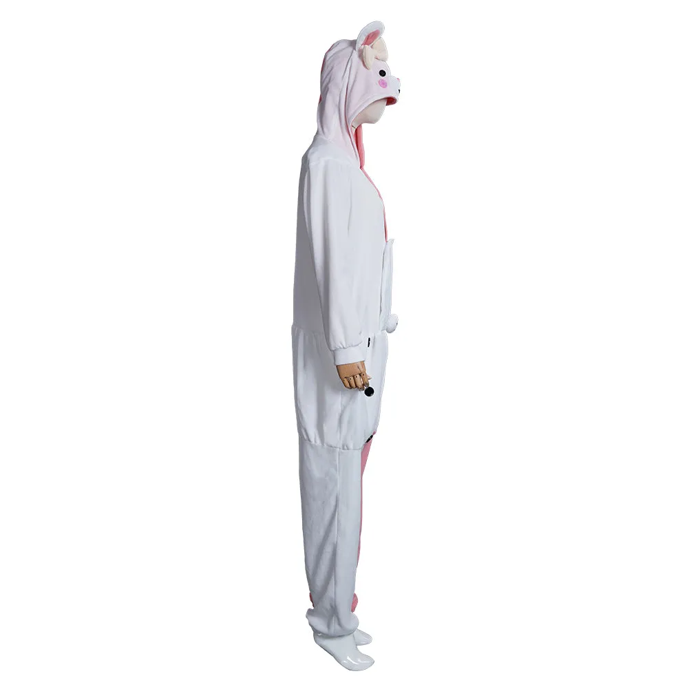 Danganronpa Dangan Ronpa Monokuma and Monomi Sleepwear Halloween Carnival Cosplay Costume